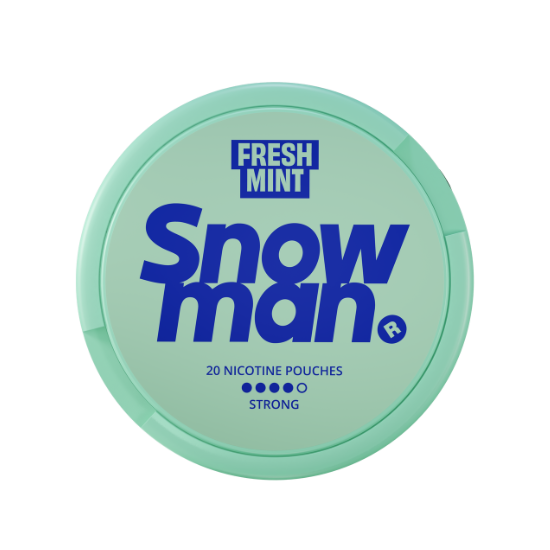 SNOWMAN FRESH MINT STRONG