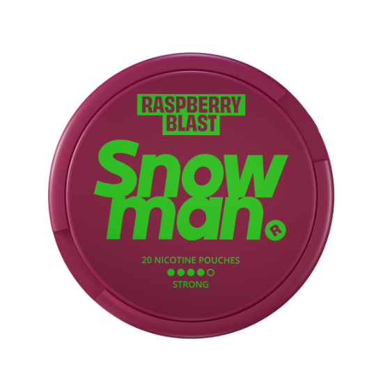 SNOWMAN RASPBERRY BLAST STRONG
