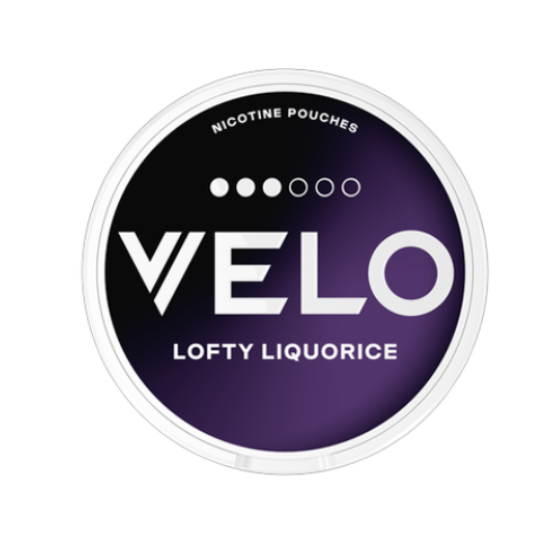 VELO SALTY LIQUORICE