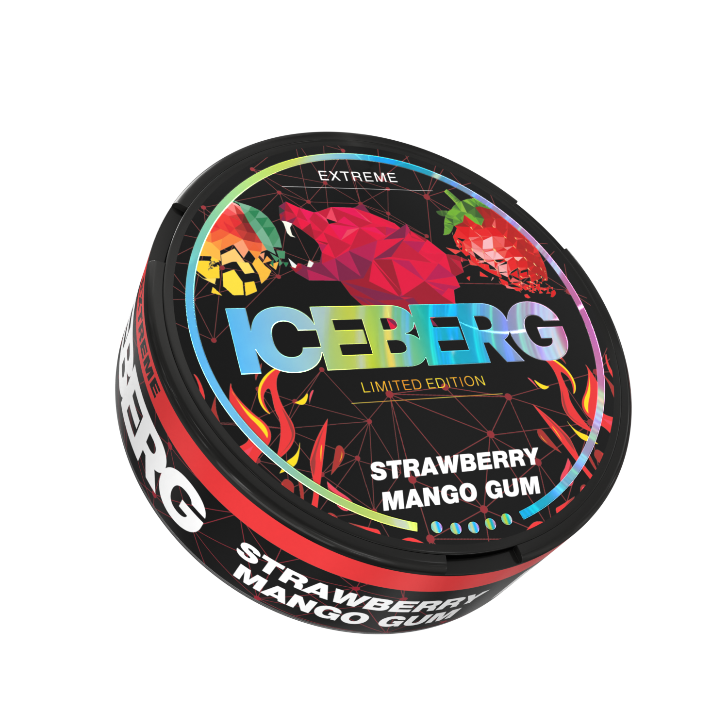 ICEBERG STRAWBERRY MANGO GUM - SnusMart
