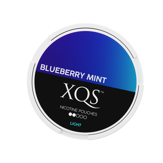 XQS BLUEBERRY MINT LIGHT - SnusMart