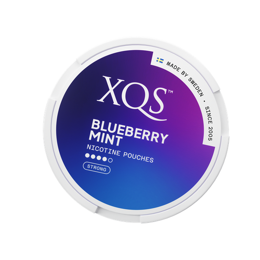 XQS BLUEBERRY MINT STRONG - SnusMart