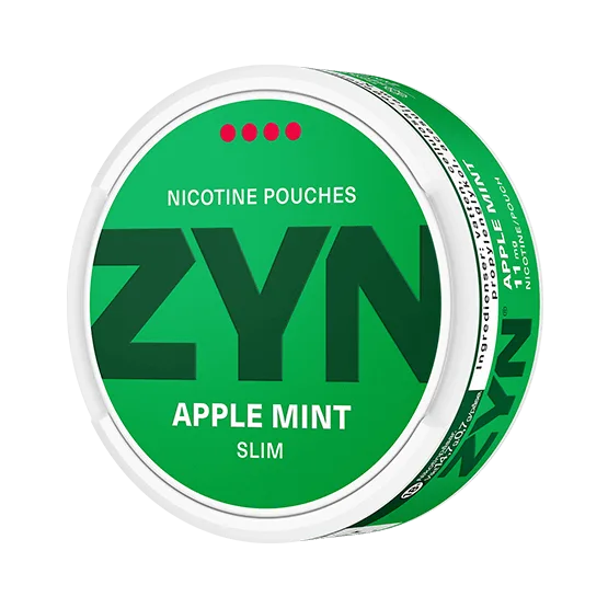 ZYN Apple Mint Slim Extra Strong - SnusMart